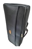 Profesyonel EVALI KUMAŞ Gigbag Çiftli Kemençe Kılıfı - Siyah Renk - Su Geçirmez