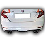 Fiat Egea Arka Tampon Eki Plastik Boyalı