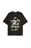 UNİSEX Bay Bape Desenli Siyah Yazlık T-shirt
