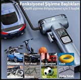Ally Dijital Şarjlı Araç Lastik Hava Şişirme Pompa St-5530 