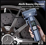 Ally Dijital Şarjlı Araç Lastik Hava Şişirme Pompa St-5530 