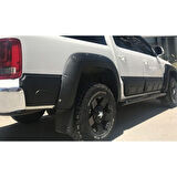 Volkswagen Amarok 2010-2020 Arası Uyumlu Kapı Koruma Kaplaması Gövde Koruması 6 Parça İthal Ürün