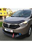 Dacia Lodgy Ön Kaput Koruyucu Rüzgarlığı 4mm Akrilik (abs) Piano Black 2013 Ve Sonrası