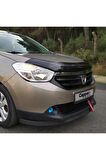 Dacia Lodgy Ön Kaput Koruyucu Rüzgarlığı 4mm Akrilik (abs) Piano Black 2013 Ve Sonrası