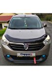 Dacia Lodgy Ön Kaput Koruyucu Rüzgarlığı 4mm Akrilik (abs) Piano Black 2013 Ve Sonrası