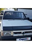 Fiat Doğan-şahin Ön Kaput Koruyucu Rüzgarlığı 4mm Akrilik (ABS) Piano Black 1988-2002