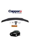 Fiat Palio Ön Kaput Koruyucu Rüzgarlığı 4mm Akrilik (ABS) Piano Black 2006-2012