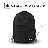 Vegmann VGM-030 15,6 inç Dizüstü Bilgisayar Uyumlu Siyah Laptop Çantası Sırt Çantası