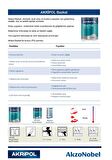 AkzoNobel Akripol Bazkat FİAT Fİ452 SAFİR MAVİSİ Akrilik Sonkat Oto Boyası 1 Litre