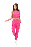 Kadın Askılı Crop Bluz Detaylı Eşofman Takımı 3715-23