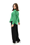 Kadın Klasik Uzun Kol Gömlek 1668-24
