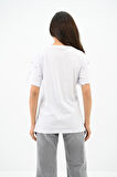 Kadın Taş İşleme Detaylı T-shirt 1750-24