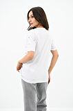 Kadın Taş İşleme Detaylı T-shirt 1750-24