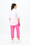 Kadın Büyük Beden Oversize T-shirt Takım 8104-24