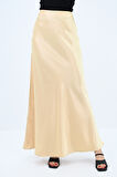 Kadın Dökümlü Saten Etek 6275-24