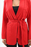 Kadın Kuşaklı Blazer Ceket 9004-1-24