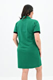 Kadın Büyük Beden Lacoste Kumaş Elbise 5219-24