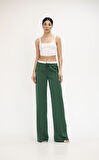 Kadın Yüksek Bel Bol Paça Pantolon 6338-25