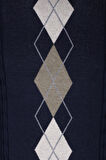 Erkek Triko Lacivert Bisiklet Yaka Baklava Desenli Slim Fit Pamuklu Kazak NCS JEANS 3745
