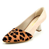 Laura Ten Leopar Topuklu Ayakkabı