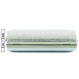 Lame Kristal Taşlı Metal Saplı Abiye El Çantası