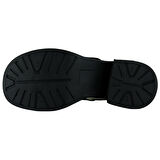 Erkan saçmacı  Bej Rugan Bağcıklı Fermuarlı Kürk Astarlı Yuvarlak Burun Kalın Topuklu Günlük Bot