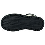 Erkan saçmacı  Siyah Vegan Bağcıklı Kürk Astarlı Yuvarlak Burun Günlük Bot