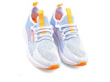 WAVES LUPOON 128 AQUA Triko Ünisex Sneaker Ayakkabı BEYAZ_ORANJ