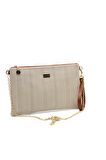 Kadın El Çantası 1034-37544 SİLVER POLO CLUTCH M132 BEJ-MAT TABA