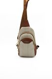 Kadın Bel Çantası 959-37555 SİLVER POLO FREEBAG M132 BEJ-MAT KİREMİT