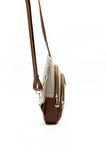 Kadın Bel Çantası 959-37555 SİLVER POLO FREEBAG M132 BEJ-MAT KİREMİT