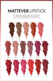 Note Cosmetics Mattever Lipstick Yarı Mat Saten Bitişli Ruj 01 Chocolate Mood - Kahverengi