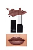 Note Mattever Lipstick Yarı Mat Saten Bitişli Ruj 02 Spring Dress - Kahverengi
