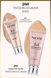 Note 3 in 1 Healthy Skin Tinted Moisturizer 50 SPF Renk Ton Eşitleyici Aydınlatıcı Krem