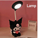 Sanrio Kawai Kuromi Led Şarzlı Çocuk Odası Masa Lambası