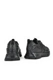Ziya, Kadın Hakiki Deri Sneaker 1431000Z4660 Siyah