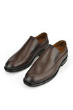 Ziya, Erkek Hakiki Deri Büyük Numara Konfor Ayakkabı 133745Z1325 Kahve