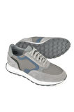 Ziya, Erkek Hakiki Deri Sneaker 141983ZF60 Gri