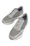 Ziya, Erkek Hakiki Deri Sneaker 141983ZF60 Gri