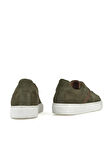 Ziya, Erkek Hakiki Deri Sneaker 1411026Z375 Yeşil