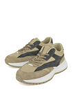 Ziya, Erkek Hakiki Deri Sneaker 14150Z0009 Bej