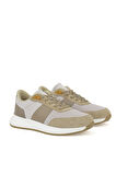 Ziya, Erkek Hakiki Deri Sneaker 14150Z0001 Bej