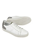 Ziya, Erkek Hakiki Deri Sneaker 1431026Z380 Beyaz