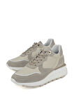 Ziya, Kadın Hakiki Deri Sneaker 1431000Z5831 Bej