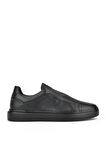 Ziya, Erkek Hakiki Deri Sneaker 143983Z060 Siyah