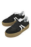 Ziya, Kadın Hakiki Deri Sneaker 1431000Z6640 Siyah