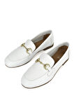 Ziya, Hakiki Deri Kadın Ayakkabı 1511044Z201 Beyaz