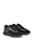 Ziya, Kadın Hakiki Deri Sneaker 143992ZN2003 Siyah