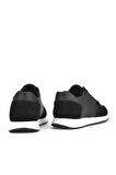 Ziya, Erkek Hakiki Deri Sneaker 143423Z93 Siyah