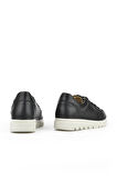 Ziya, Kadın Hakiki Deri Sneaker 1511035Z6203 Siyah